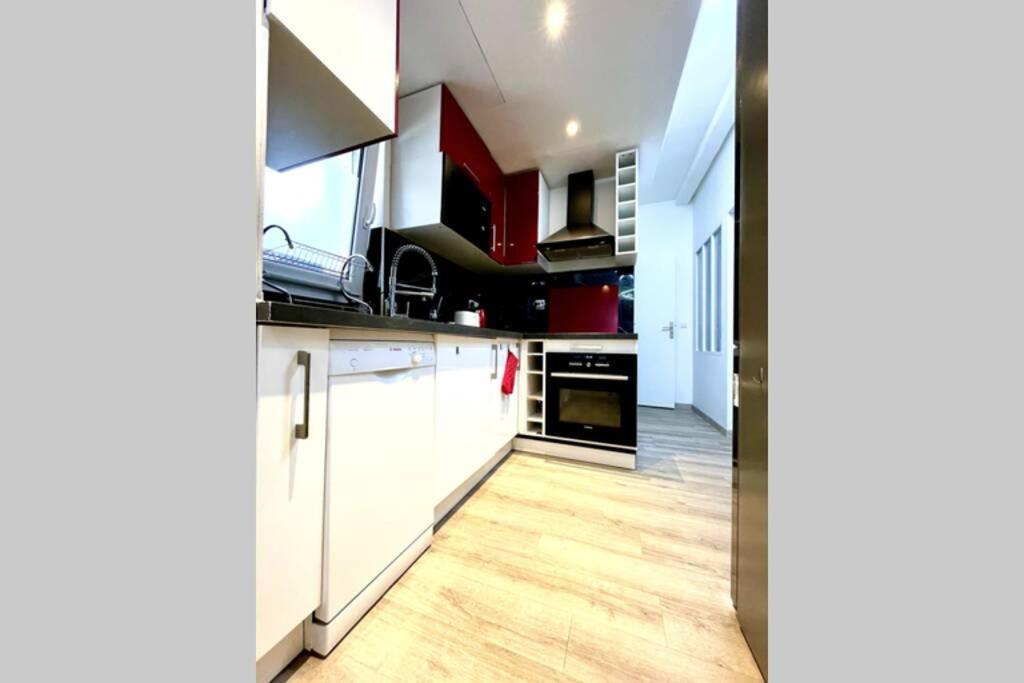 Exceptionnelle maison de ville ✧Cour privée ✧Métro París Exterior foto